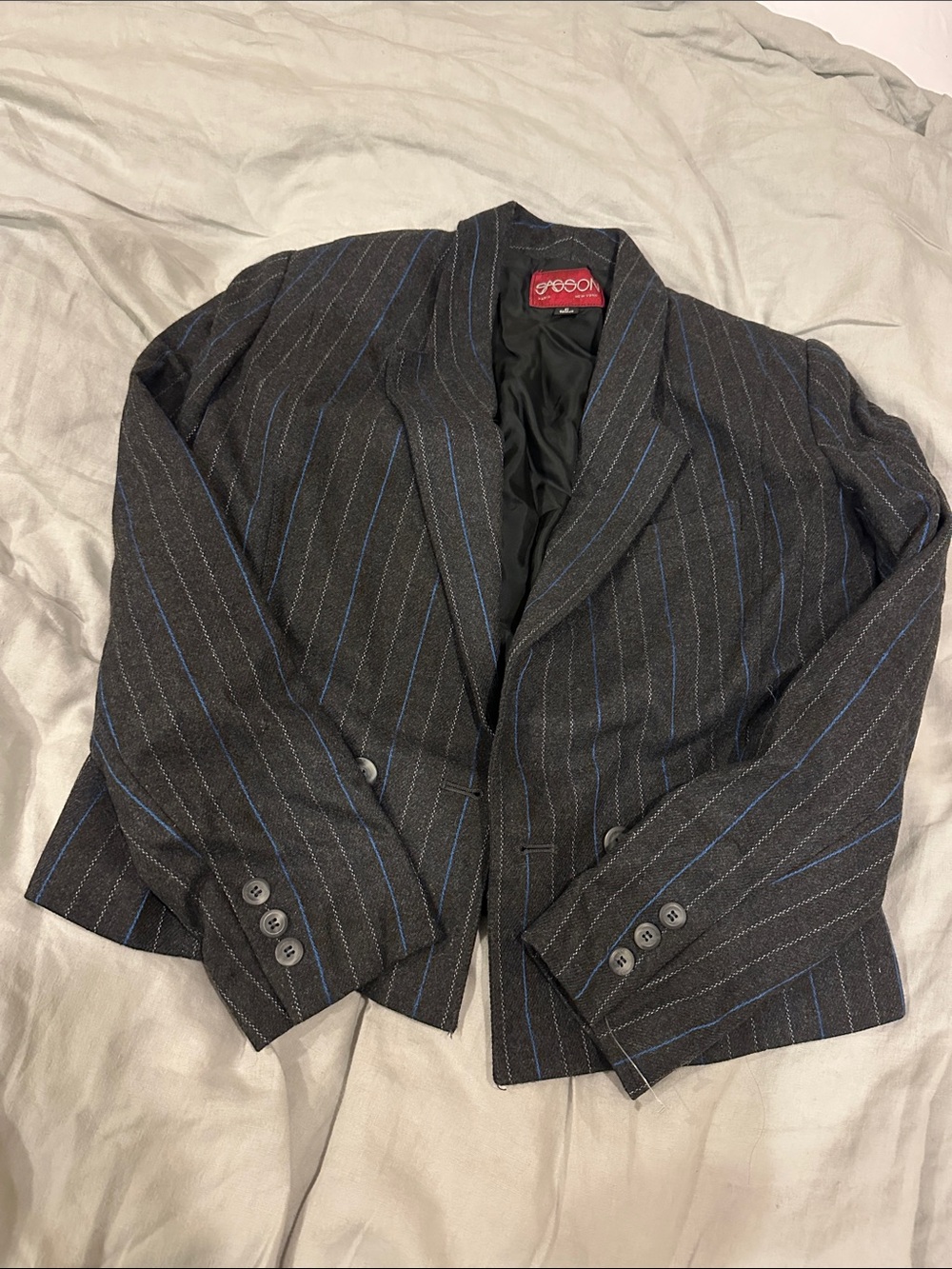 Striped blazer